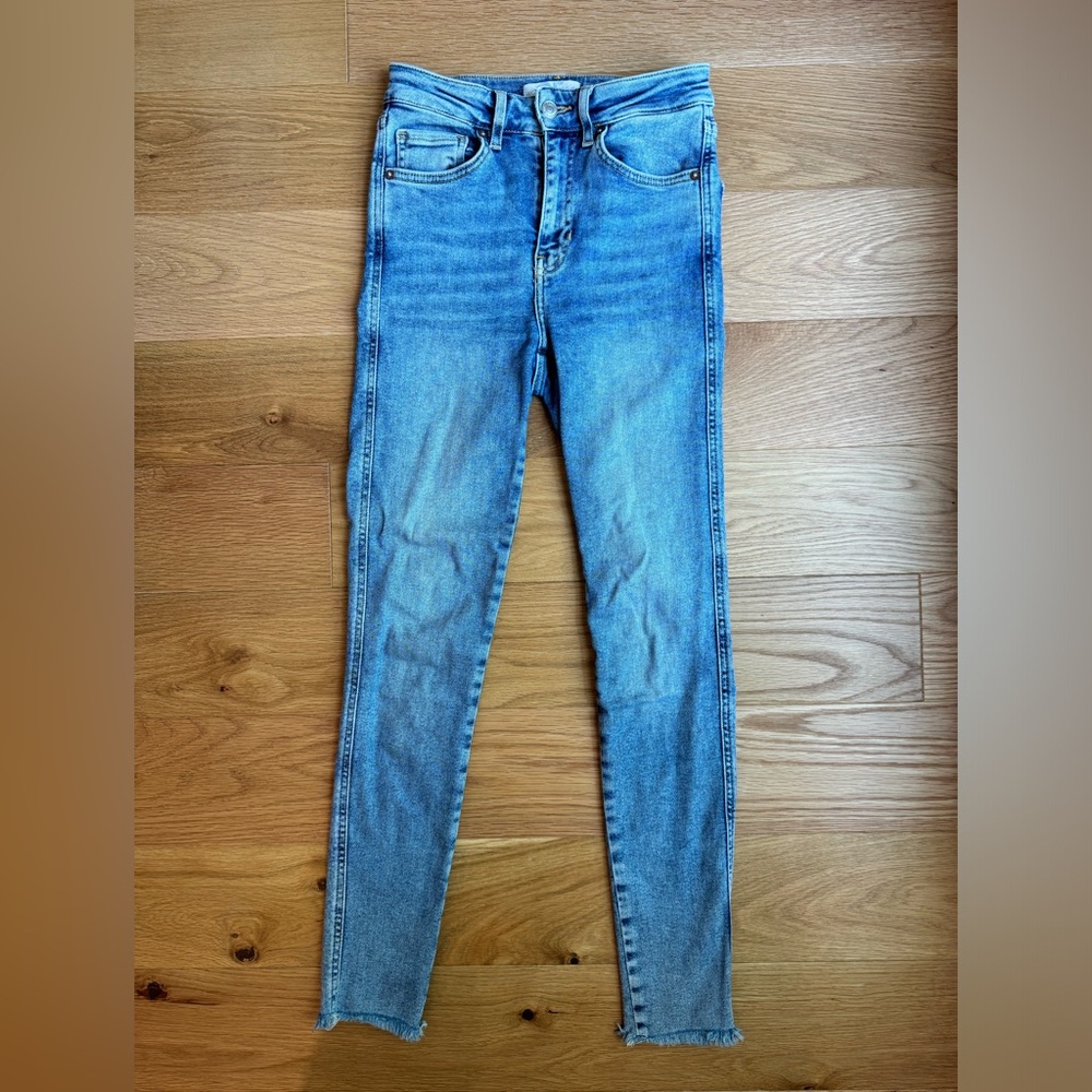 Free People Light Skinny Jeans size 25